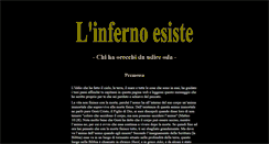 Desktop Screenshot of linfernoesiste.lanuovavia.org