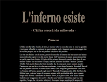 Tablet Screenshot of linfernoesiste.lanuovavia.org