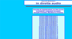 Desktop Screenshot of diretta.lanuovavia.org