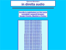 Tablet Screenshot of diretta.lanuovavia.org